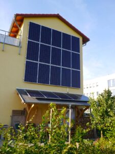 Photovoltaikanlage Hauswand Berlin